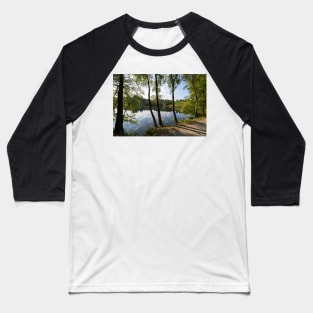 Tarn Hows Morning Baseball T-Shirt